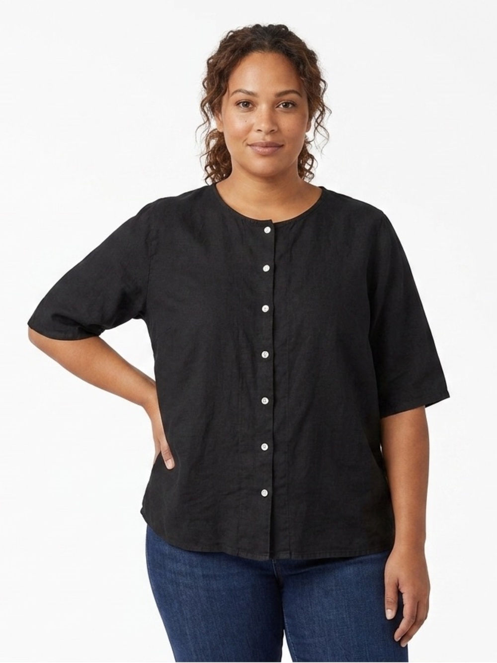 Women’s Vintage Hot Cotton Linen Top